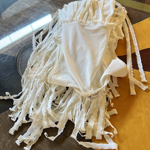 MC PLANET by INNATE T.2 made in Italy Wonderful White Sleeveless Dress - Picture 9 of 13